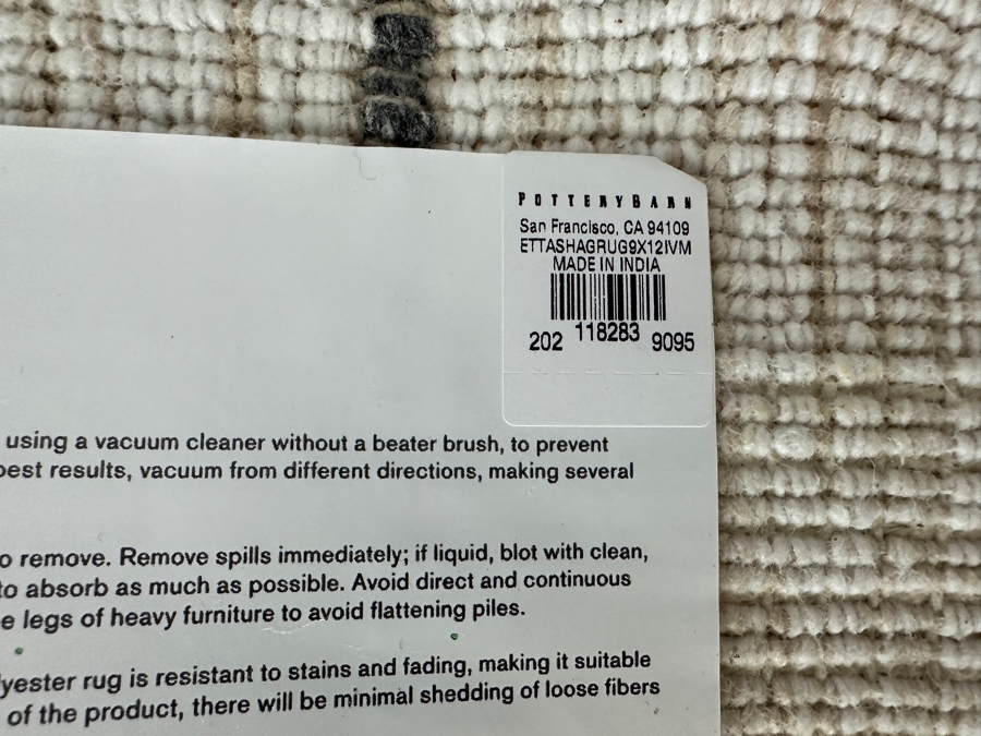 Pottery Barn Etta Easy Care Shag Rug 9' X 12' [Photo 6]