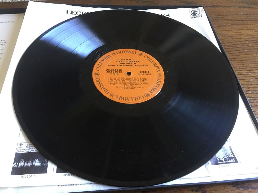 Scarlatti / Ralph Kirkpatrick ‎- Sixty Sonatas In Two Volumes, Volume 2 - Odyssey ‎- 32 26 0012 [Photo 6]
