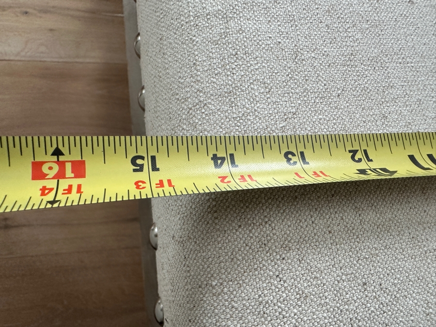 Upholstered Wooden Bench 38W X 15D X 20H [Photo 5]