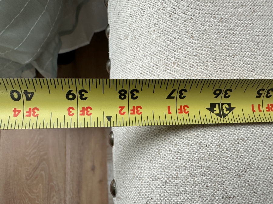 Upholstered Wooden Bench 38W X 15D X 20H [Photo 4]