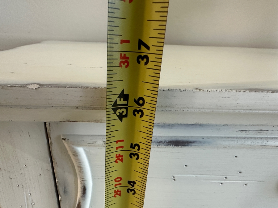 White Two Drawer Cabinet 41W X 12D X 36H [Photo 7]