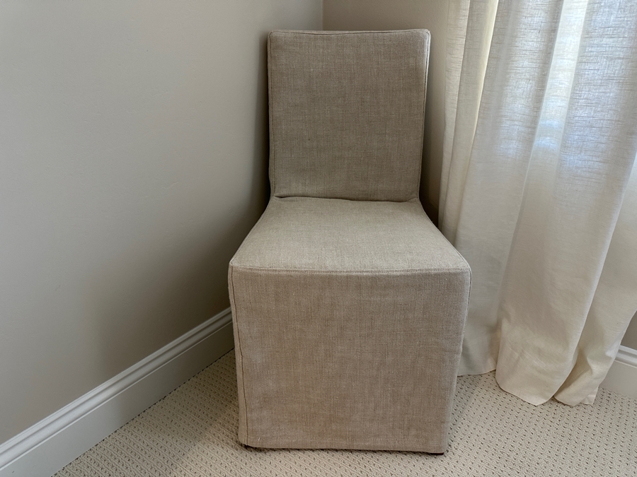 Restoration Hardware Slipcover Accent Chair 19W X 19D X 34H