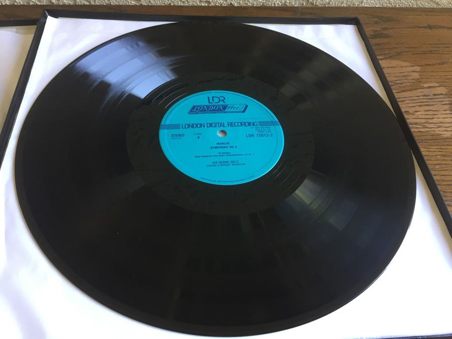 Mahler, Chicago Symphony Orchestra, Sir Georg Solti - Ninth Symphony - London Records ‎- LDR 72012 [Photo 14]