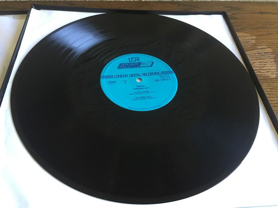 Mahler, Chicago Symphony Orchestra, Sir Georg Solti - Ninth Symphony - London Records ‎- LDR 72012 [Photo 12]