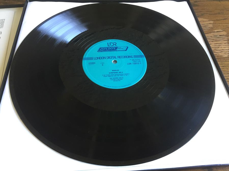 Mahler, Chicago Symphony Orchestra, Sir Georg Solti - Ninth Symphony - London Records ‎- LDR 72012 [Photo 10]