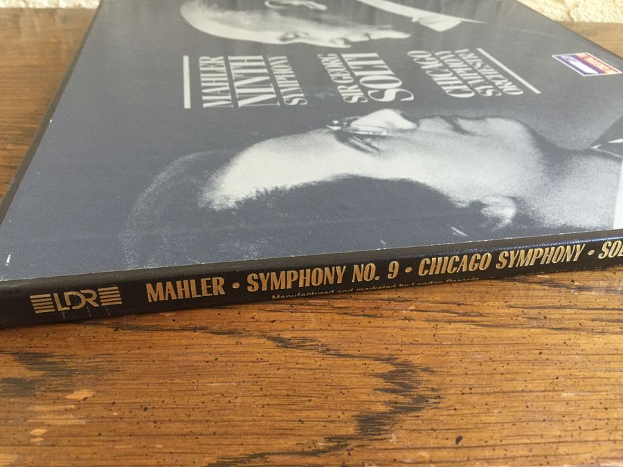 Mahler, Chicago Symphony Orchestra, Sir Georg Solti - Ninth Symphony - London Records ‎- LDR 72012 [Photo 3]