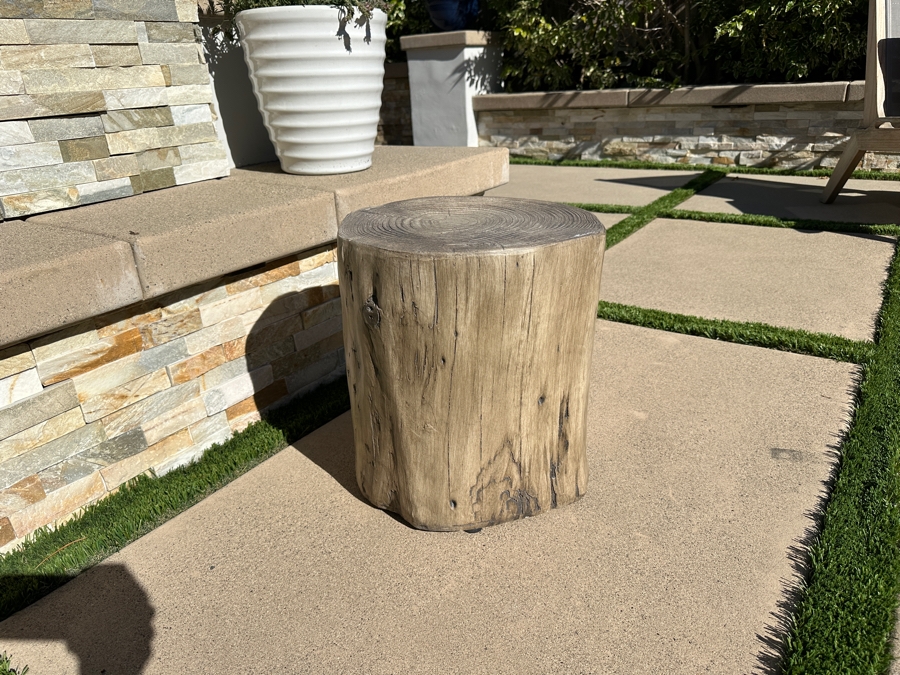 Faux Wooden Side Table 15W X 17H [Photo 2]