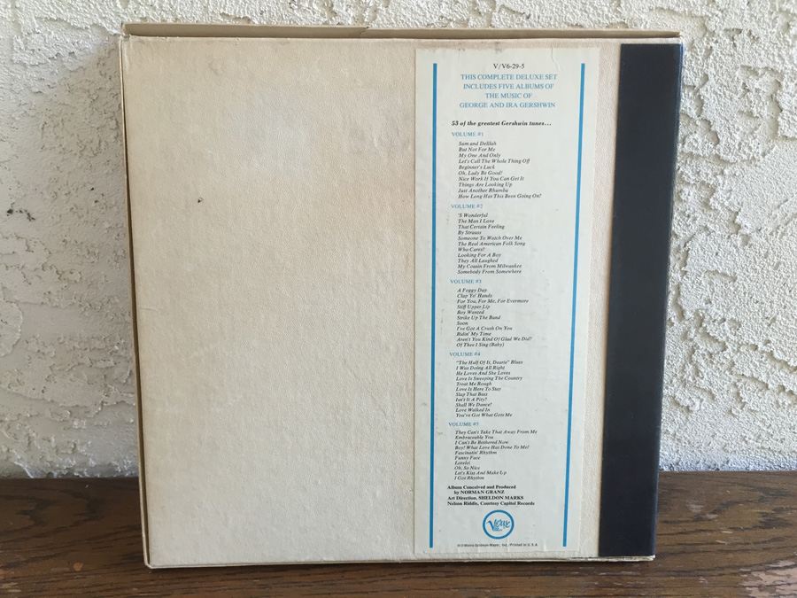 Ella Fitzgerald ‎- Sings The George And Ira Gershwin Song Book - Verve Records ‎- V6-29-5 [Photo 3]