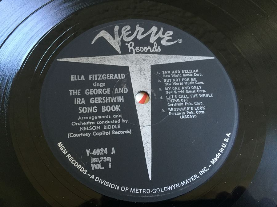 Ella Fitzgerald ‎- Sings The George And Ira Gershwin Song Book - Verve Records ‎- V6-29-5 [Photo 13]