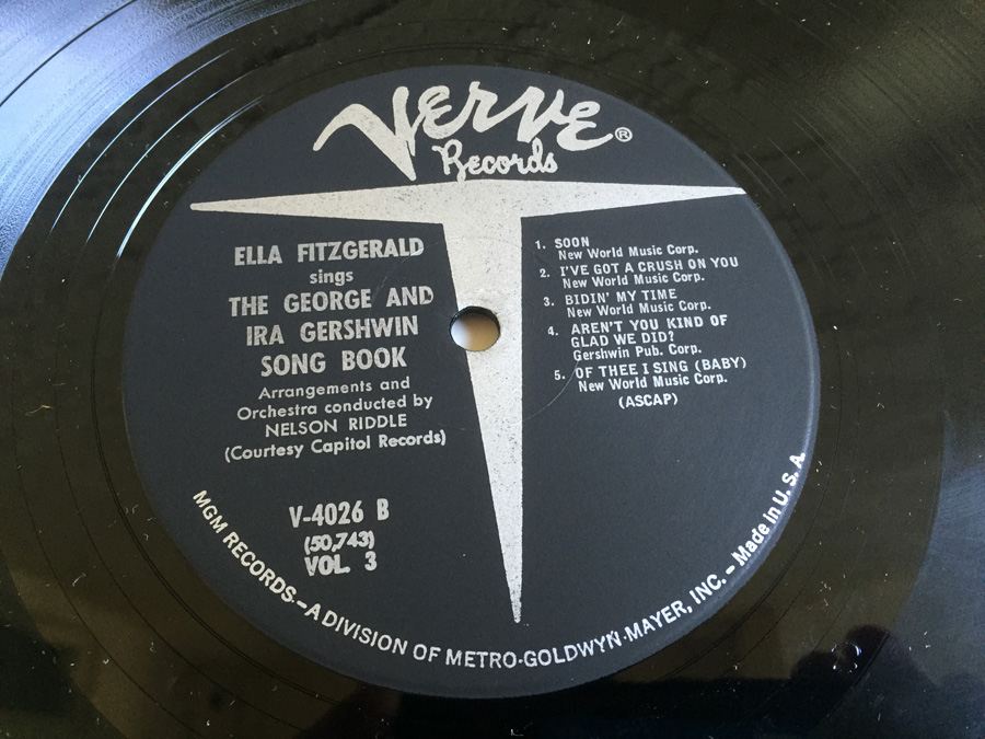 Ella Fitzgerald ‎- Sings The George And Ira Gershwin Song Book - Verve Records ‎- V6-29-5 [Photo 19]