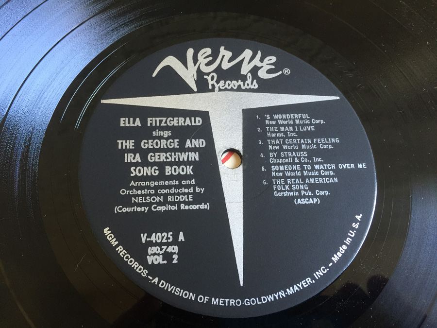 Ella Fitzgerald ‎- Sings The George And Ira Gershwin Song Book - Verve Records ‎- V6-29-5 [Photo 9]