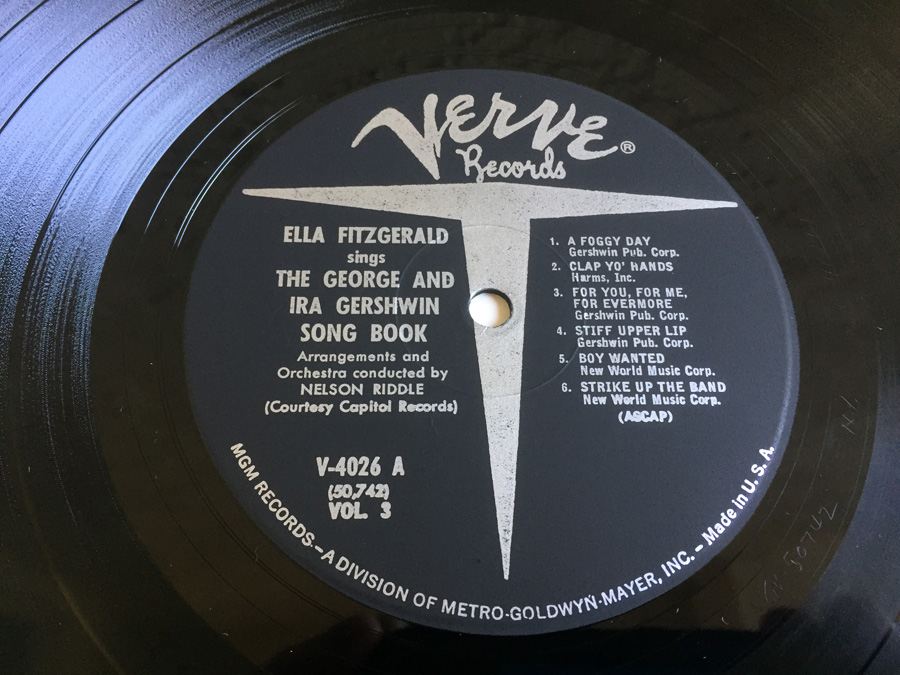 Ella Fitzgerald ‎- Sings The George And Ira Gershwin Song Book - Verve Records ‎- V6-29-5 [Photo 17]