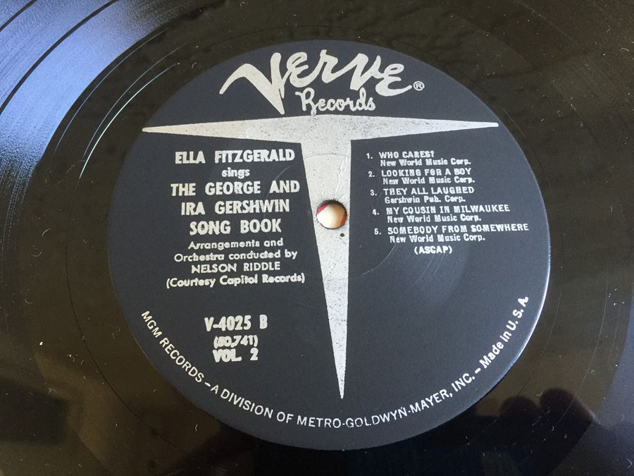 Ella Fitzgerald ‎- Sings The George And Ira Gershwin Song Book - Verve Records ‎- V6-29-5 [Photo 11]