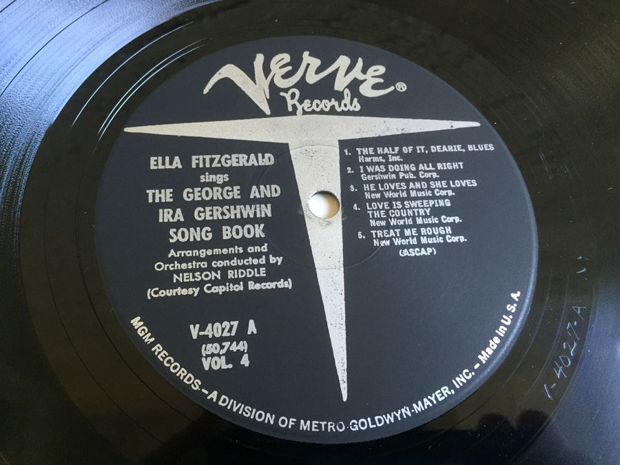 Ella Fitzgerald ‎- Sings The George And Ira Gershwin Song Book - Verve Records ‎- V6-29-5 [Photo 21]