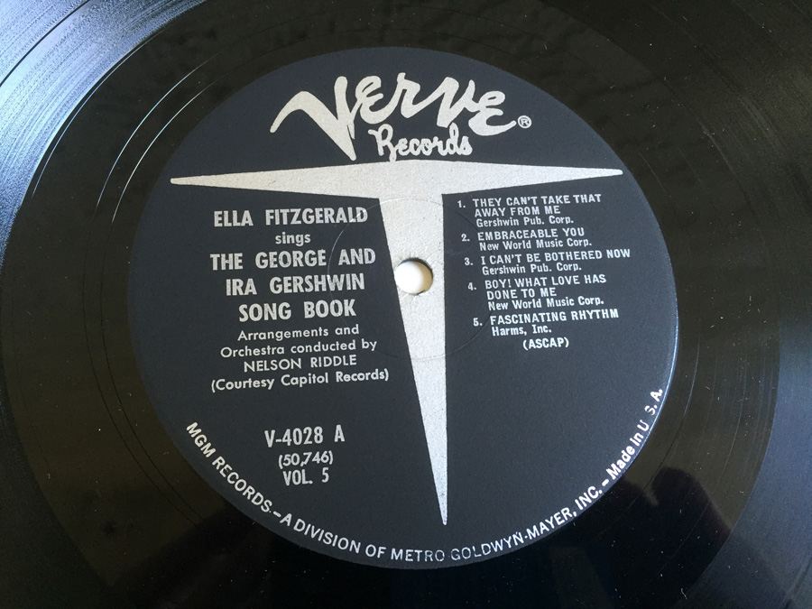 Ella Fitzgerald ‎- Sings The George And Ira Gershwin Song Book - Verve Records ‎- V6-29-5 [Photo 25]
