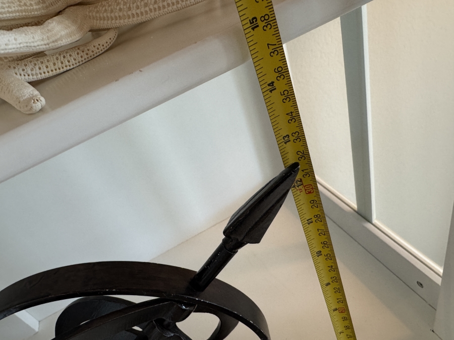 Decorative Metal Armillary Sphere 12'H [Photo 4]