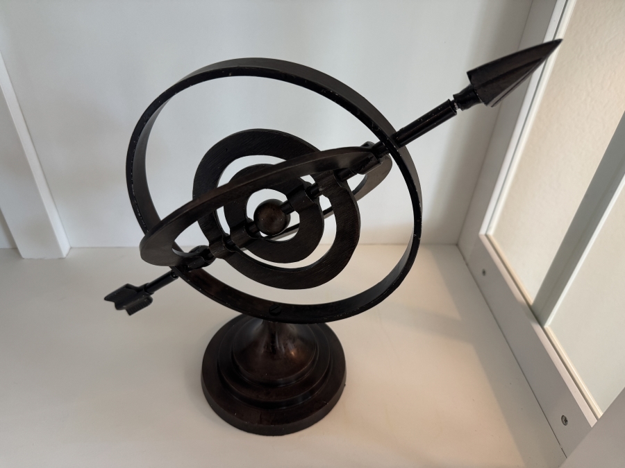 Decorative Metal Armillary Sphere 12'H [Photo 3]