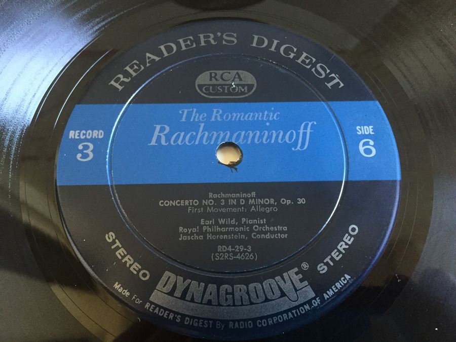 Earl Wild, Royal Philharmonic Orchestra, The, Jascha Horenstein ‎- The Romantic Rachmaninoff: The Complete Piano Concertos -  Reader's Digest ‎– RDA 29-A [Photo 17]