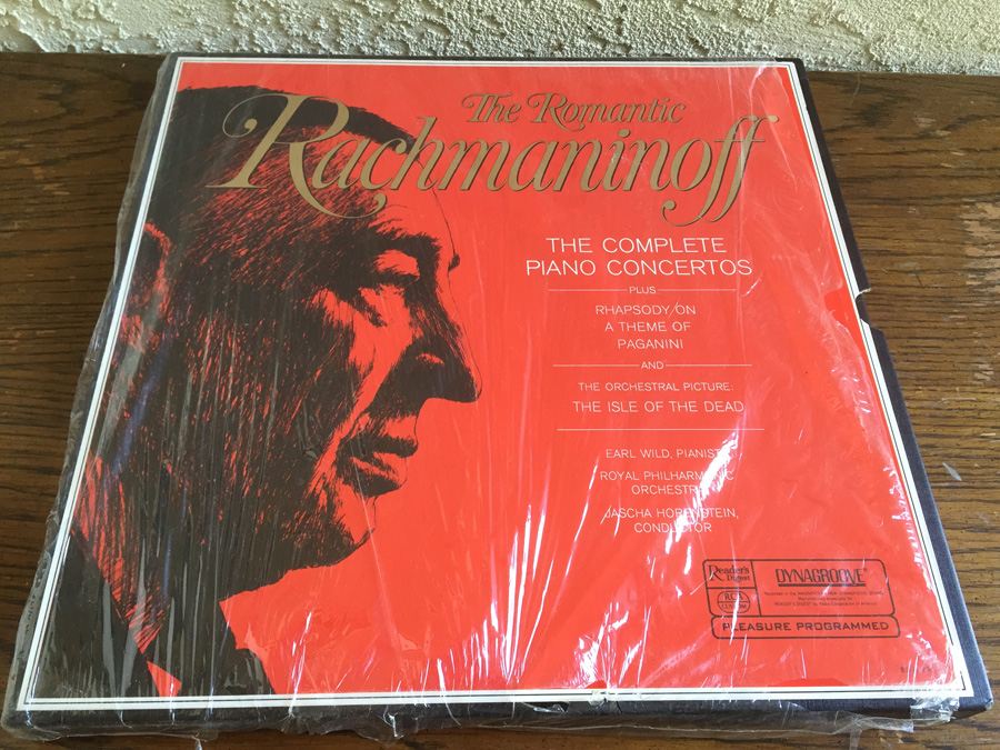Earl Wild, Royal Philharmonic Orchestra, The, Jascha Horenstein ‎- The Romantic Rachmaninoff: The Complete Piano Concertos -  Reader's Digest ‎– RDA 29-A [Photo 1]