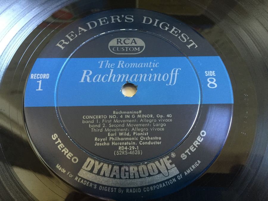 Earl Wild, Royal Philharmonic Orchestra, The, Jascha Horenstein ‎- The Romantic Rachmaninoff: The Complete Piano Concertos -  Reader's Digest ‎– RDA 29-A [Photo 9]