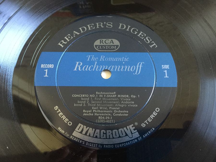 Earl Wild, Royal Philharmonic Orchestra, The, Jascha Horenstein ‎- The Romantic Rachmaninoff: The Complete Piano Concertos -  Reader's Digest ‎– RDA 29-A [Photo 7]