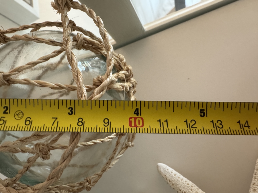 Lot of Decorative Glass Fishing Floats and Starfish 4'W [Photo 3]