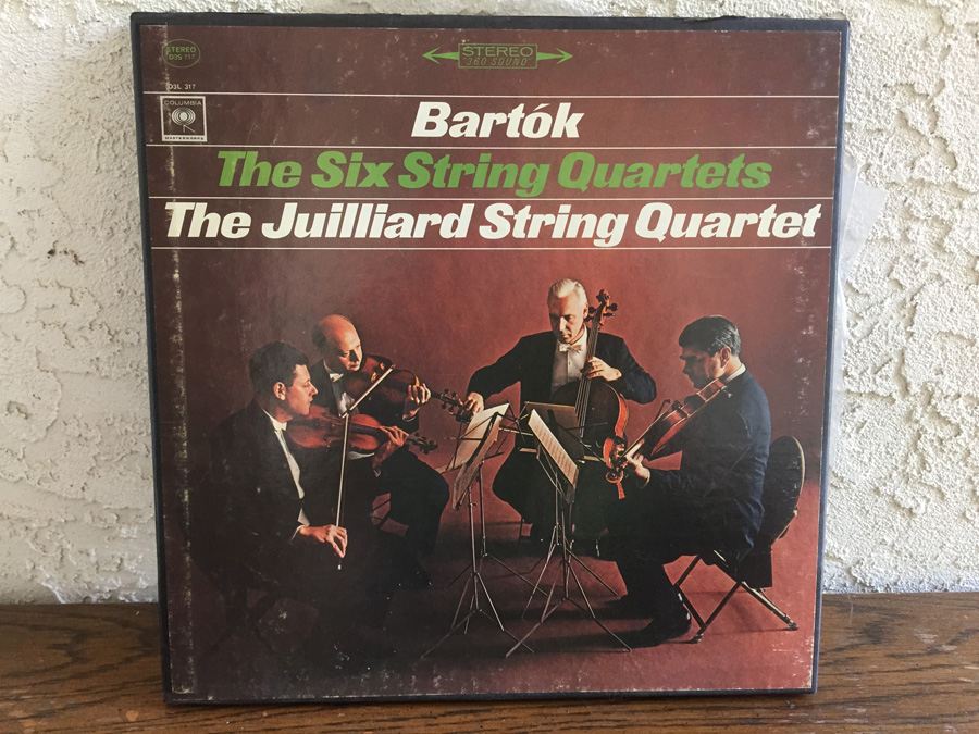 Bartók - Juilliard String Quartet, The ‎- The Six String Quartets - Columbia Masterworks ‎- D3S 717 [Photo 1]