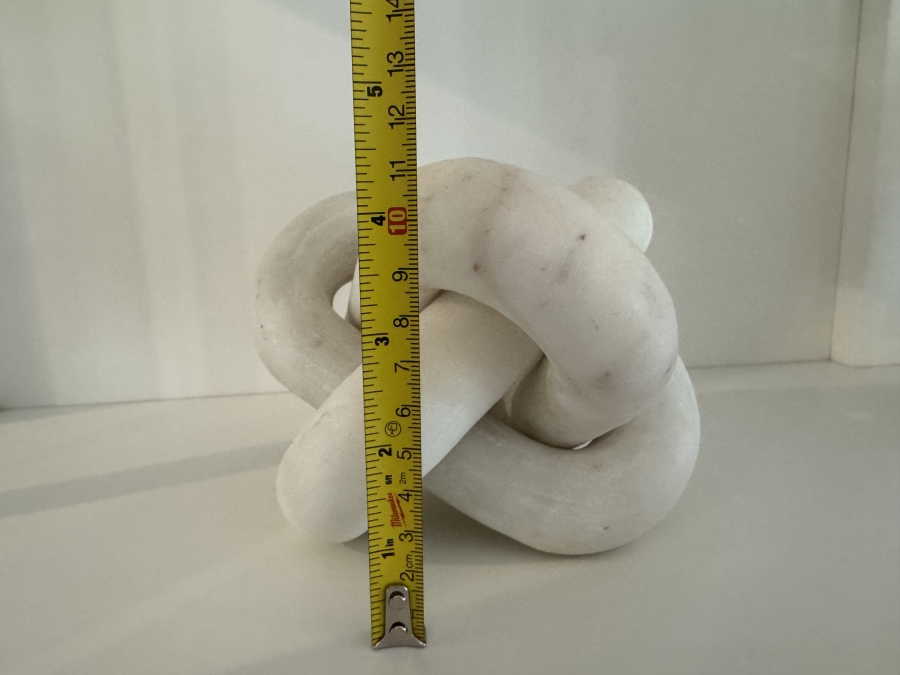 Marble Knot Sculpture 4.5'H [Photo 4]