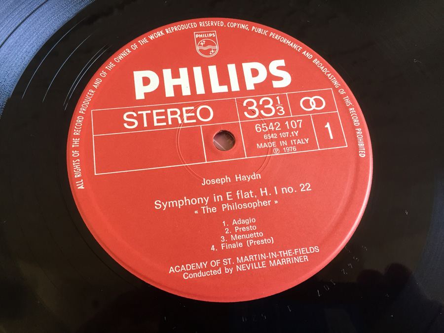 Haydn - 12 Name Symphonies - Philips ‎- 6768 003 [Photo 6]