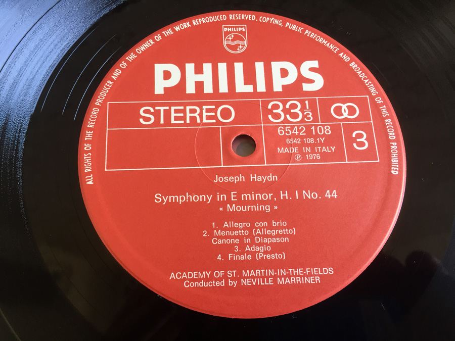 Haydn - 12 Name Symphonies - Philips ‎- 6768 003 [Photo 10]