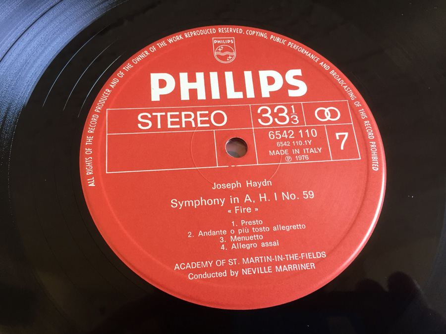 Haydn - 12 Name Symphonies - Philips ‎- 6768 003 [Photo 18]