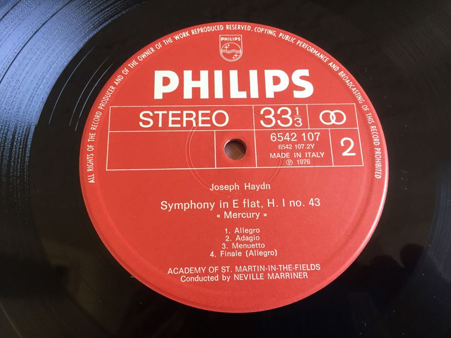 Haydn - 12 Name Symphonies - Philips ‎- 6768 003 [Photo 8]