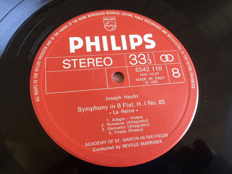 Haydn - 12 Name Symphonies - Philips ‎- 6768 003 [Photo 20]