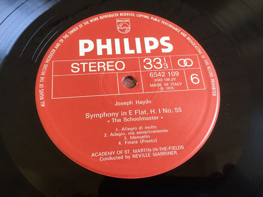 Haydn - 12 Name Symphonies - Philips ‎- 6768 003 [Photo 16]