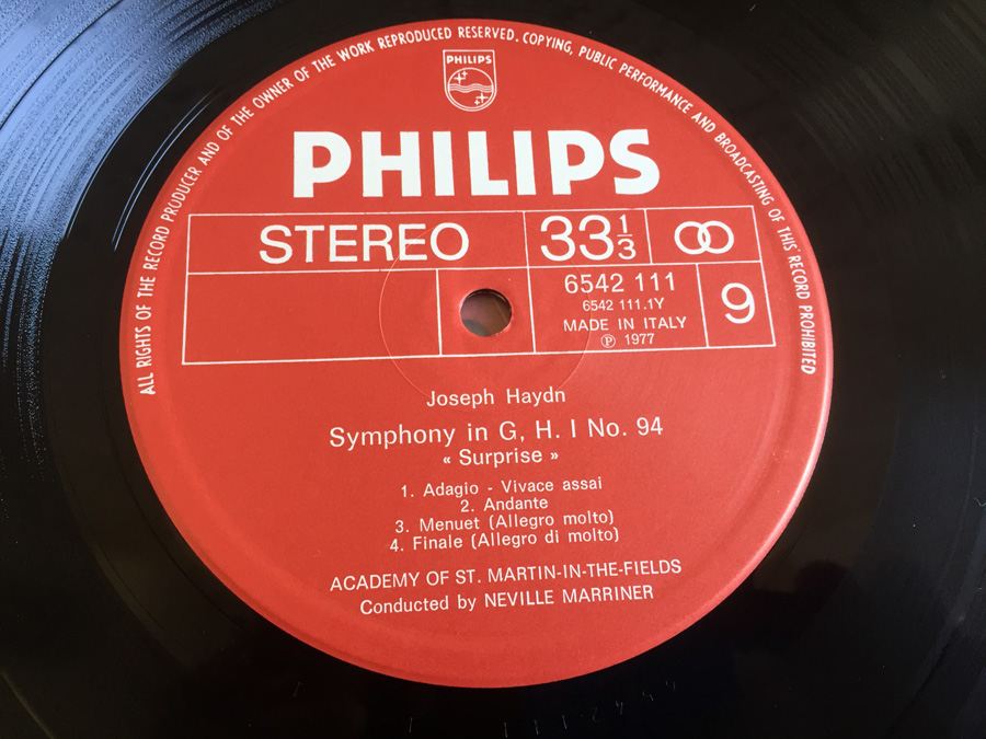 Haydn - 12 Name Symphonies - Philips ‎- 6768 003 [Photo 22]