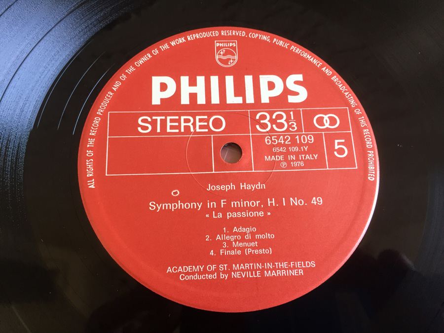 Haydn - 12 Name Symphonies - Philips ‎- 6768 003 [Photo 14]