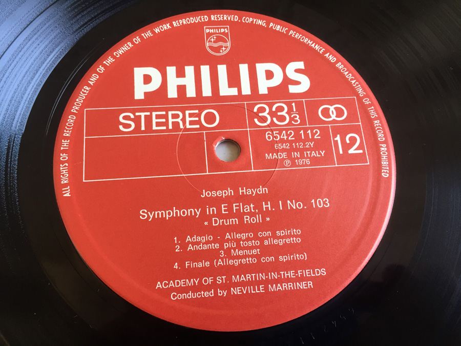 Haydn - 12 Name Symphonies - Philips ‎- 6768 003 [Photo 28]