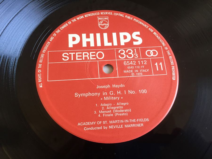 Haydn - 12 Name Symphonies - Philips ‎- 6768 003 [Photo 26]