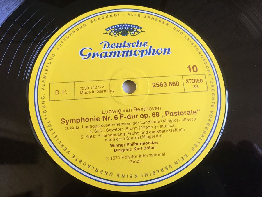 Ludwig Van Beethoven - Karl Böhm, Wiener Philharmoniker ‎- Beethoven Edition: 9 Symphonien - Deutsche Grammophon [Photo 26]