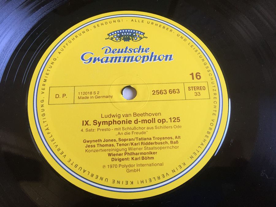 Ludwig Van Beethoven - Karl Böhm, Wiener Philharmoniker ‎- Beethoven Edition: 9 Symphonien - Deutsche Grammophon [Photo 38]