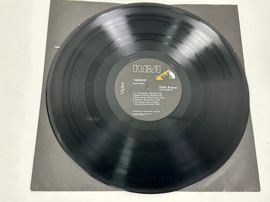 David Bowie - 'Heroes' RCA AFL1-2522 1977 Vinyl Record [Photo 5]