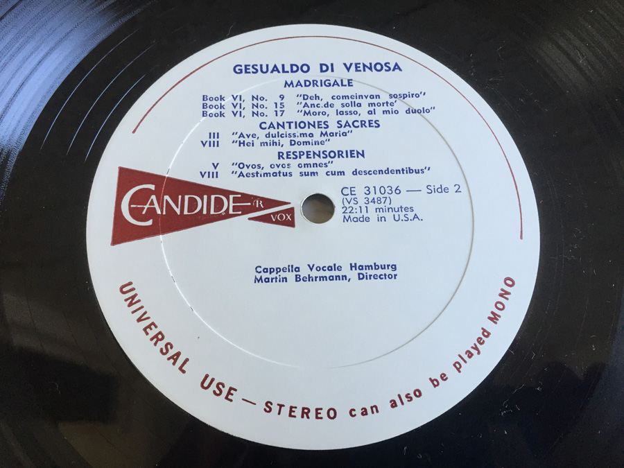 Gesualdo - Di Venosa - CE 31036 [Photo 10]