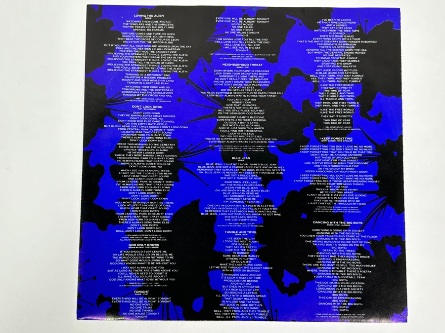 David Bowie - Tonight EMI America Records - SJ-17138 - 1984 Vinyl Record [Photo 7]