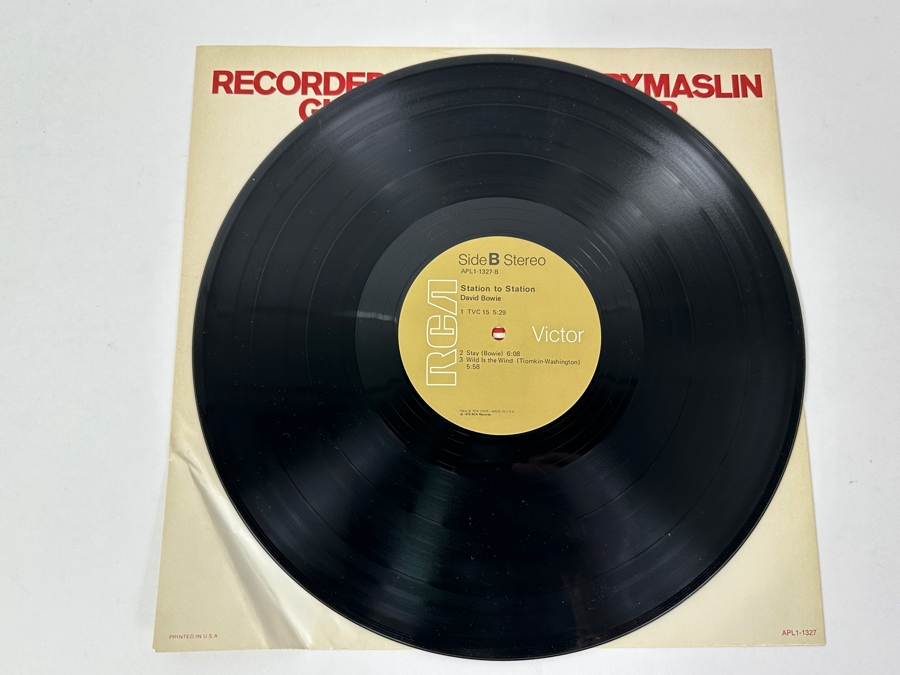David Bowie - Station To Station RCA APL1-1327 1976 Vinyl Record [Photo 5]