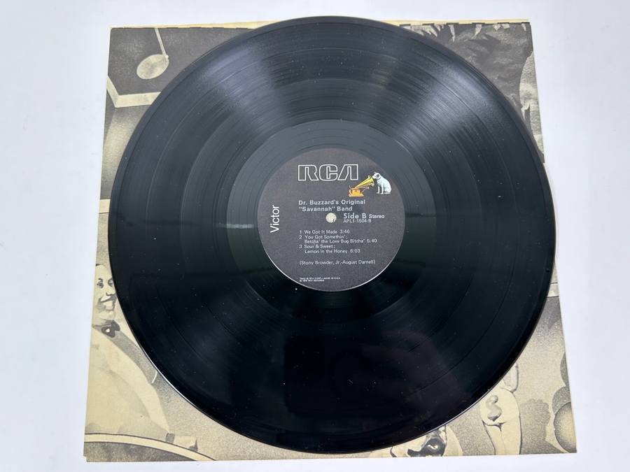 Dr. Buzzard's Original Savannah Band - Dr. Buzzard's Original Savannah Band, RCA APL1-1504, Released In 1976 Vinyl Record [Photo 4]