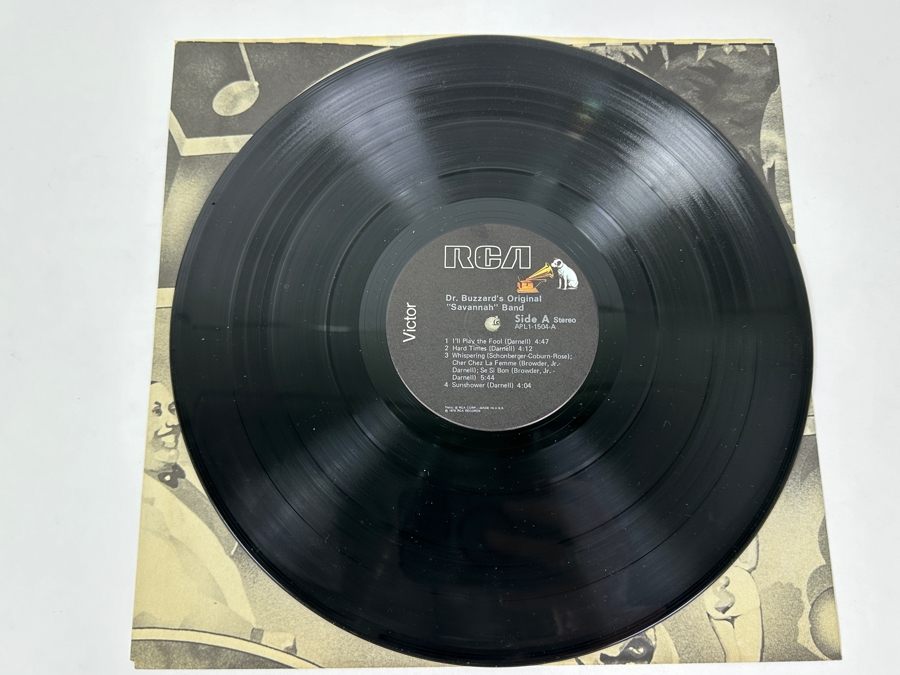 Dr. Buzzard's Original Savannah Band - Dr. Buzzard's Original Savannah Band, RCA APL1-1504, Released In 1976 Vinyl Record [Photo 3]