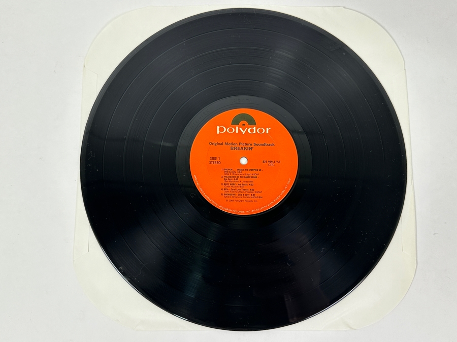 Original Motion Picture Soundtrack - Breakin', Polydor, 821 919-1, 1984 Vinyl Record [Photo 3]