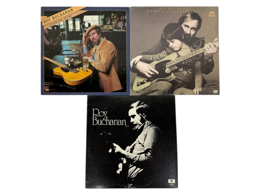 (3) Roy Buchanan Vinyl Records
