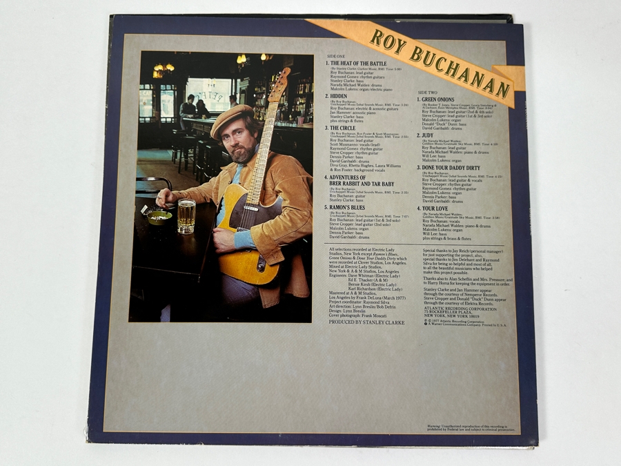 (3) Roy Buchanan Vinyl Records [Photo 7]