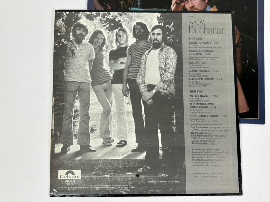 (3) Roy Buchanan Vinyl Records [Photo 5]